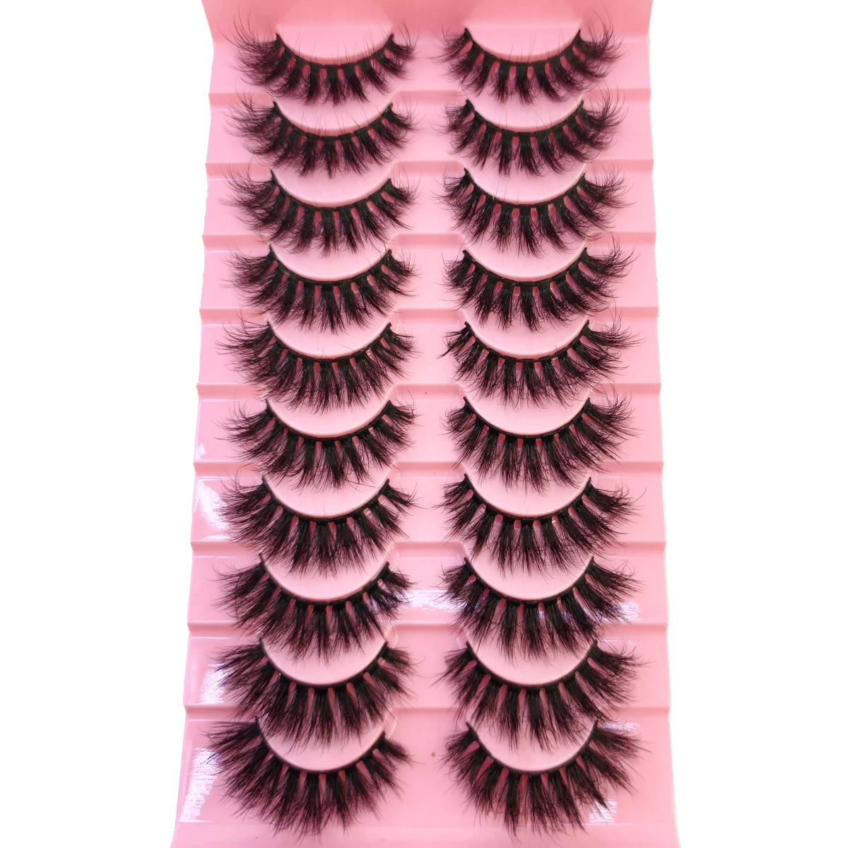 8D Mink Lashes — 10 Pairs