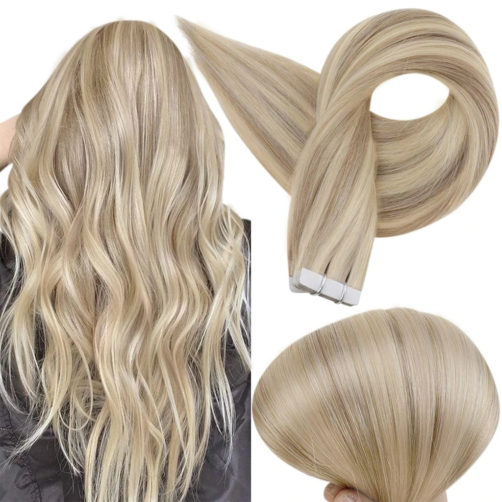 Remy Straight Tape-Ins — 20 Piece, 50g