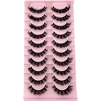 8D Mink Lashes — 10 Pairs