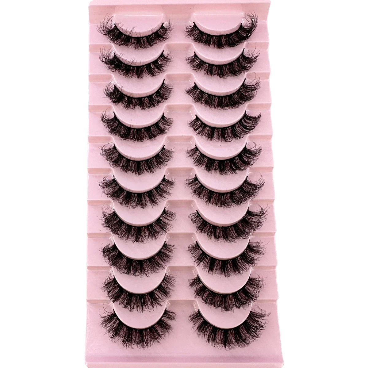 8D Mink Lashes — 10 Pairs