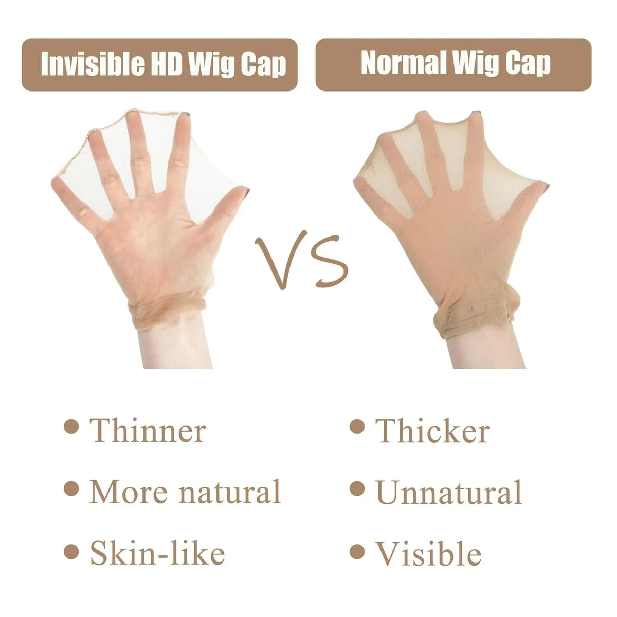 HD Stocking Wig Cap — Ultra Thin