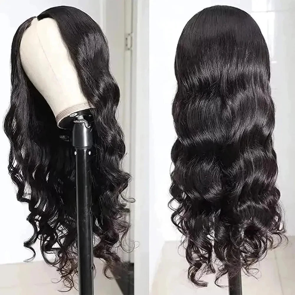 Body Wave V-Part Wig — 200% Density