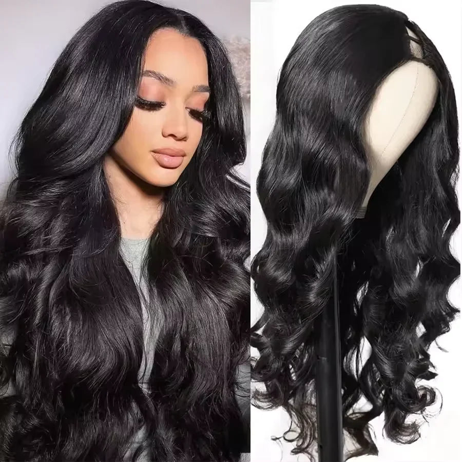 Body Wave V-Part Wig — 200% Density
