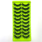 8D Mink Lashes — 10 Pairs