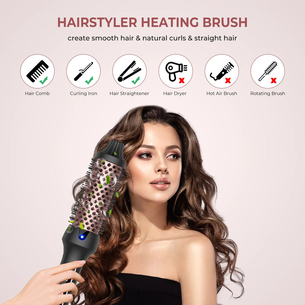 3-in-1 Heated Styling Brush