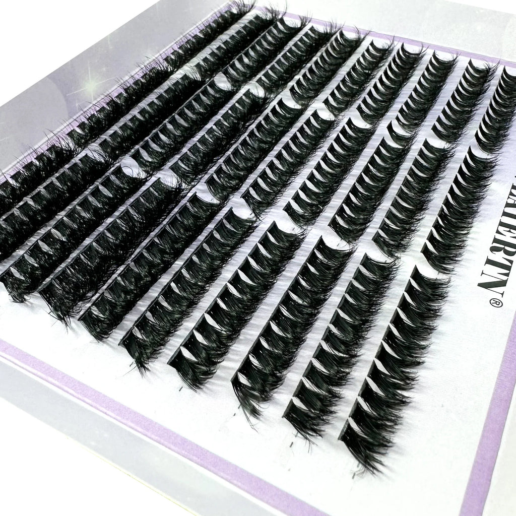 Fluffy Lash Clusters — 5D Volume