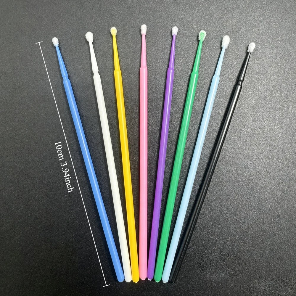 Lash Cleaning Micro Swabs — 100 Pack