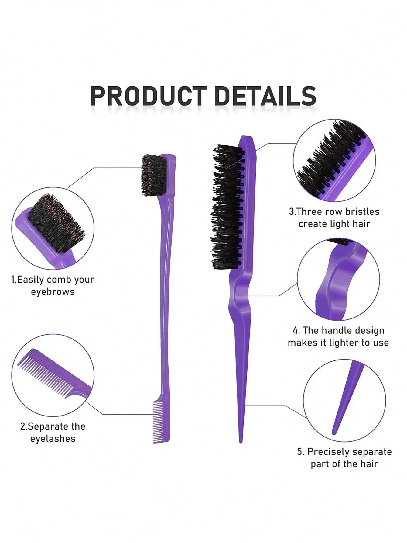 Styling Comb Set — 3 Piece