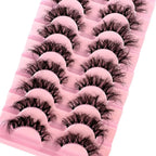 8D Mink Lashes — 10 Pairs