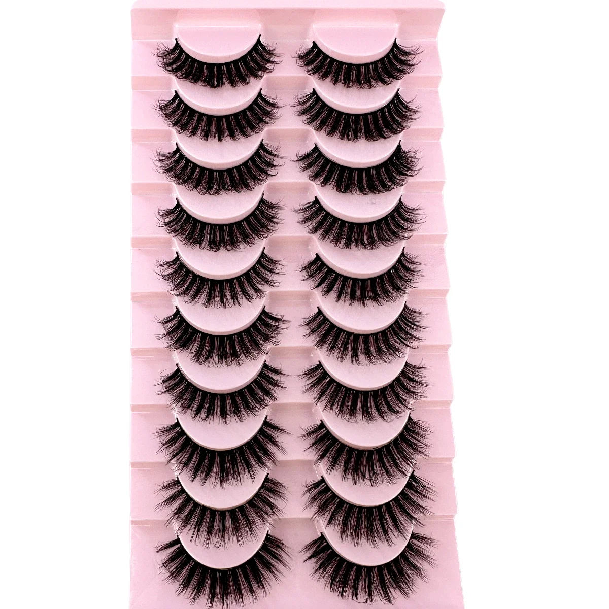 8D Mink Lashes — 10 Pairs