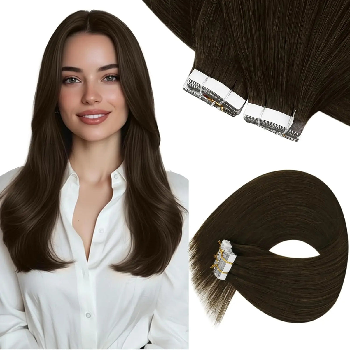 Balayage Straight Tape-Ins