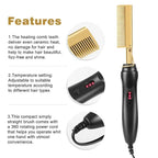 Heated Straightening Comb — Wet or Dry