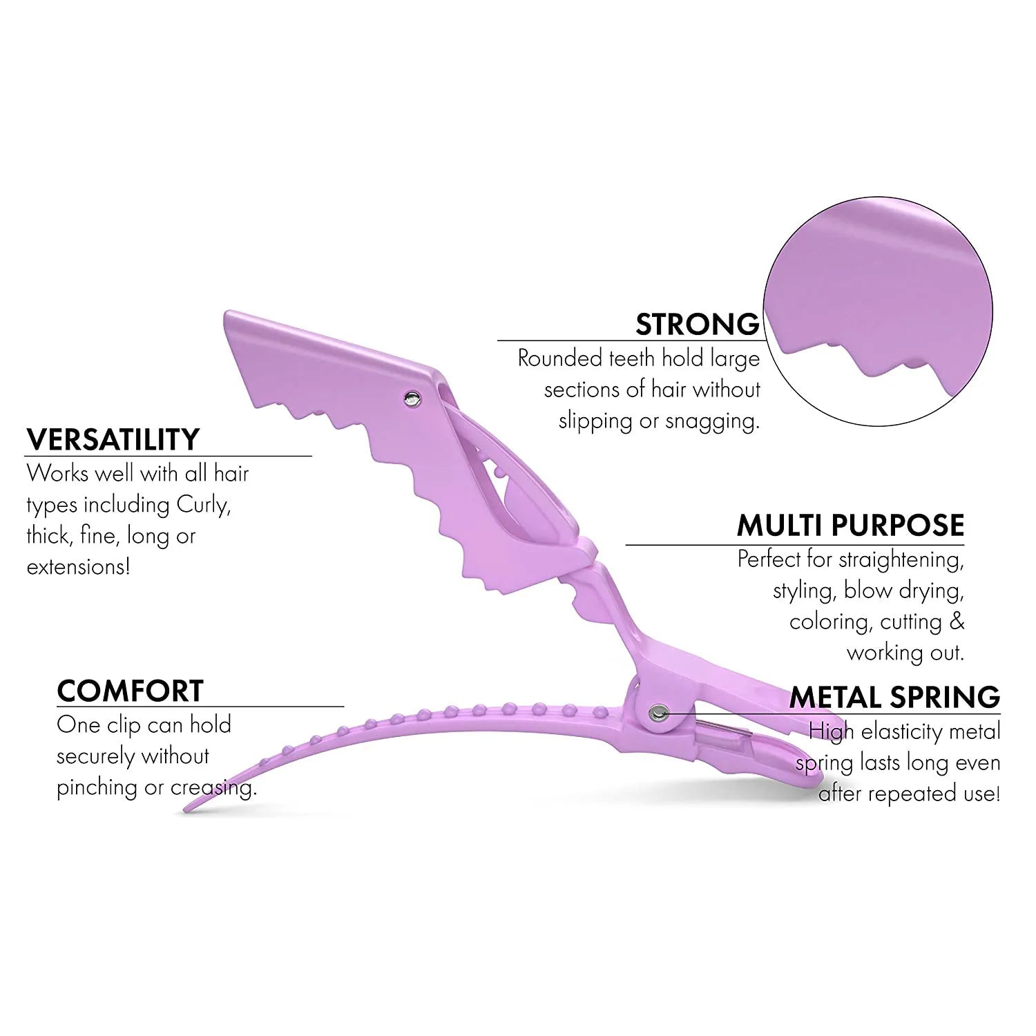 Alligator Sectioning Clips — 5 Pack
