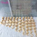 613 Blonde Body Wave Bundle Set — 100% Human Hair