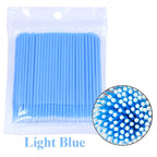 Lash Cleaning Micro Swabs — 100 Pack