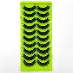 8D Mink Lashes — 10 Pairs