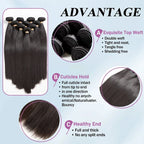Straight Bundle Set — 100% Human Hair
