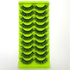 8D Mink Lashes — 10 Pairs