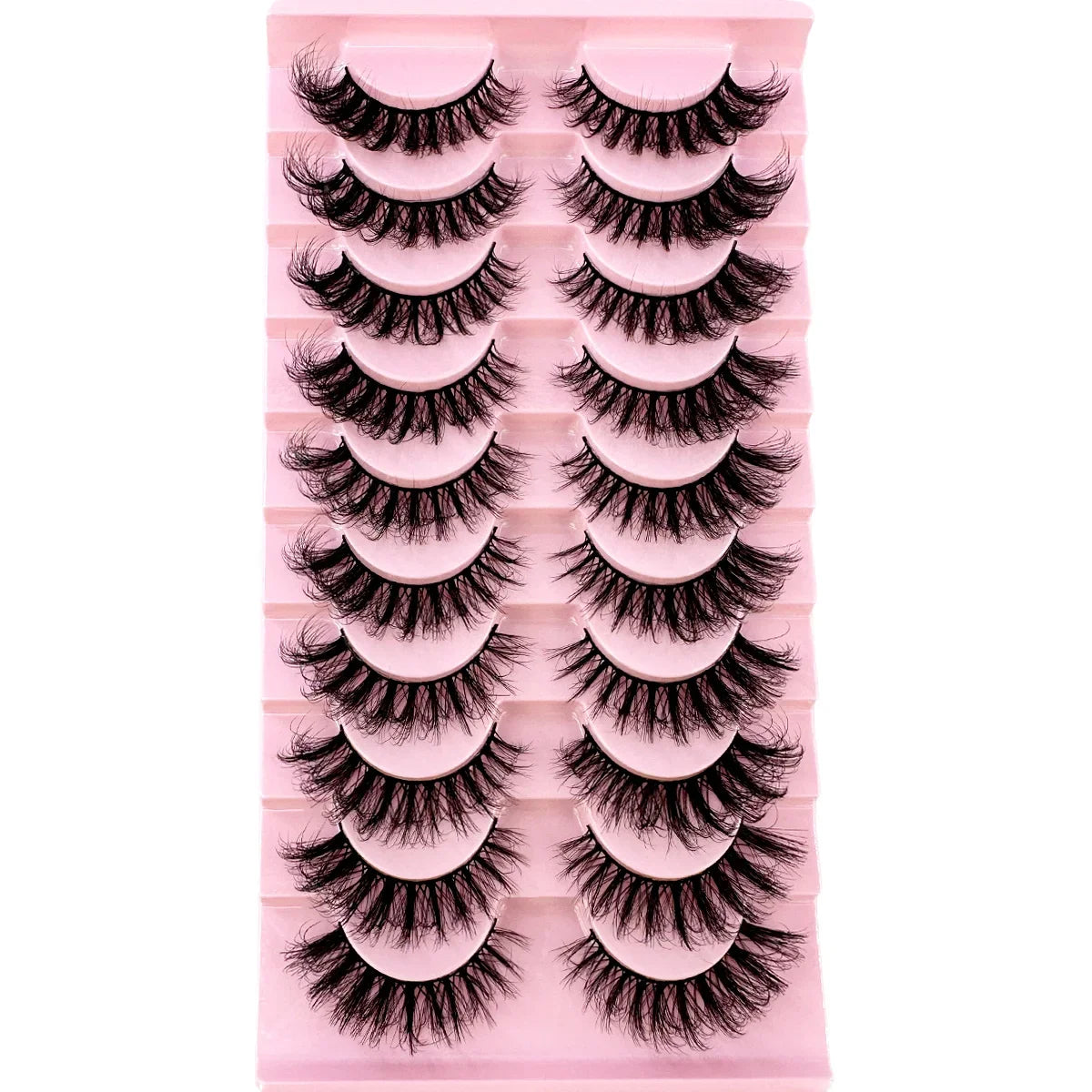 8D Mink Lashes — 10 Pairs