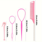 Braiding & Ponytail Tool Set — 4 Piece