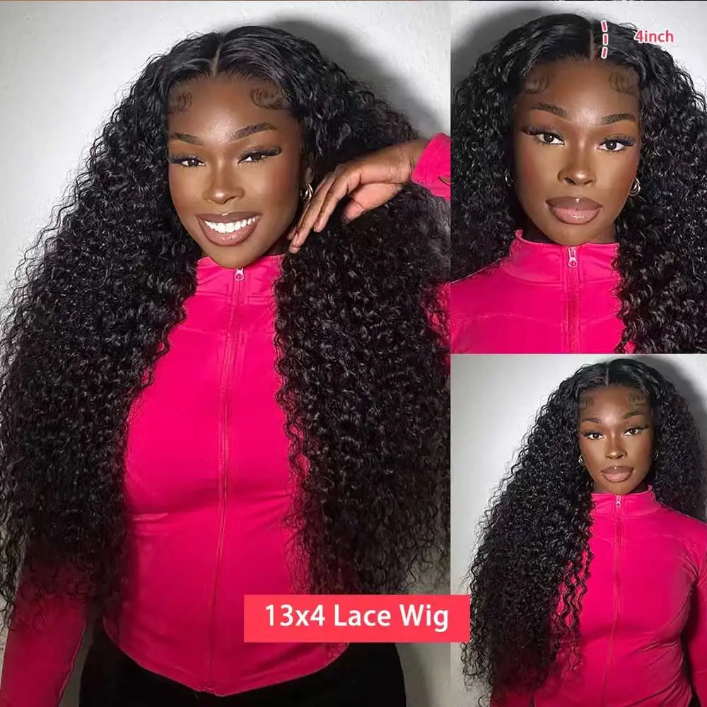 Deep Wave Lace Frontal Wig — Long Lengths