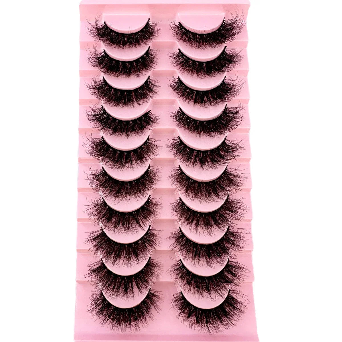 8D Mink Lashes — 10 Pairs