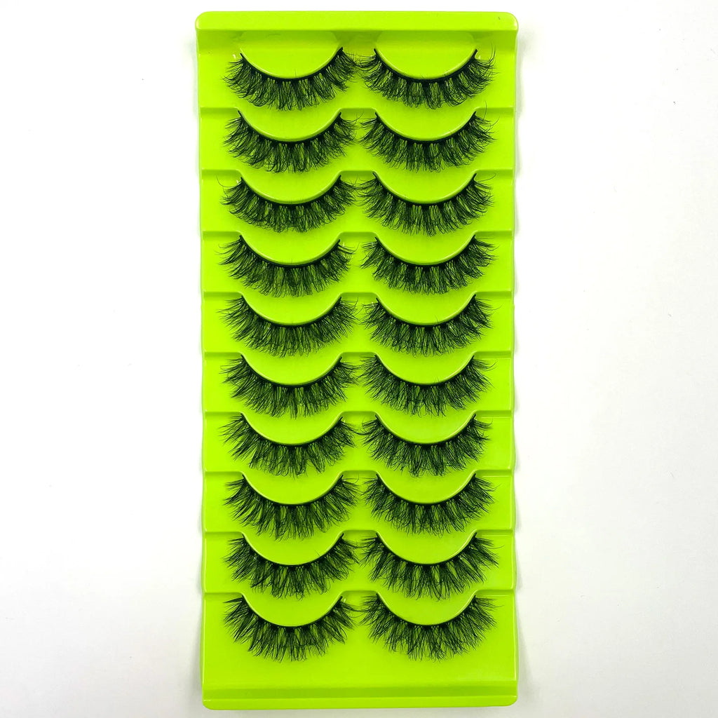 8D Mink Lashes — 10 Pairs