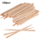Wooden Waxing Spatulas — 500 Pack