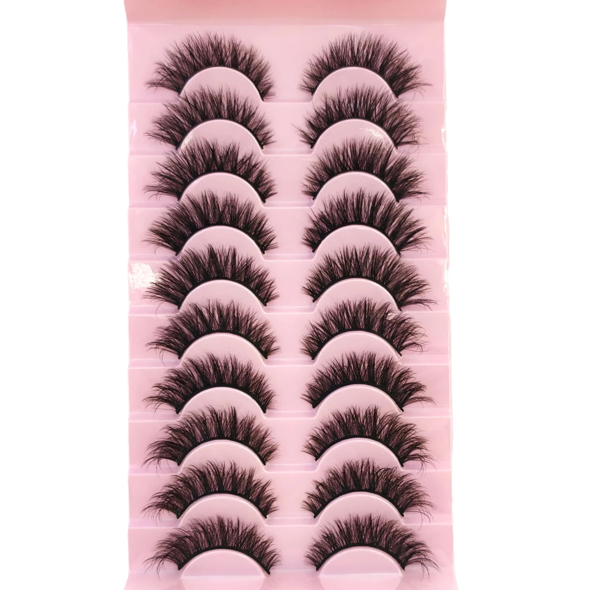 8D Mink Lashes — 10 Pairs