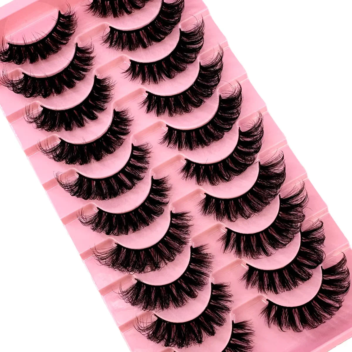 8D Mink Lashes — 10 Pairs