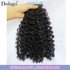 Burmese Curly Tape-In Extensions