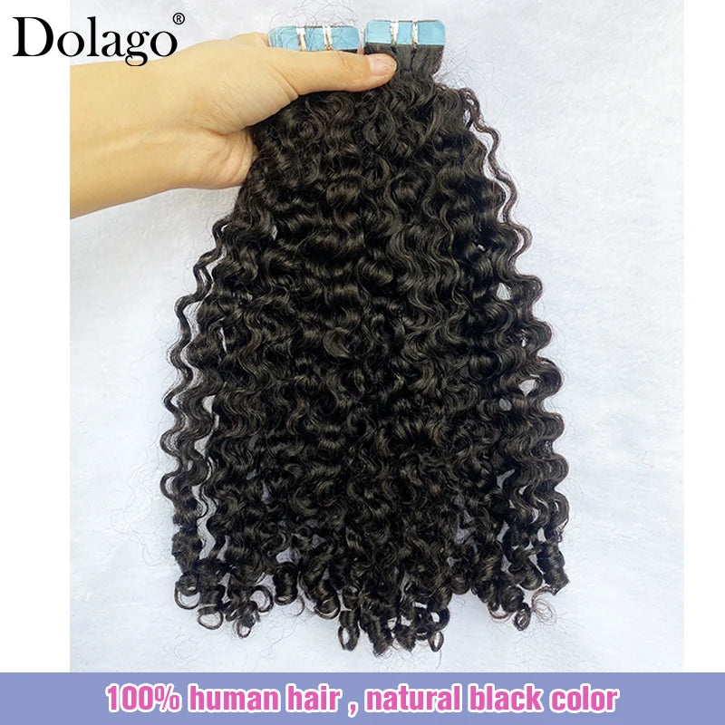Burmese Curly Tape-In Extensions
