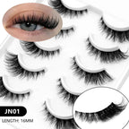Natural Cat Eye Lashes — Soft Wispy