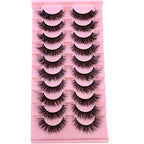 8D Mink Lashes — 10 Pairs