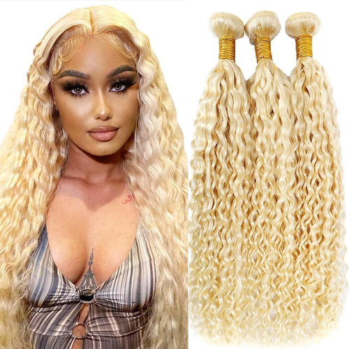 613 Blonde Deep Wave Bundles — Vietnamese Hair