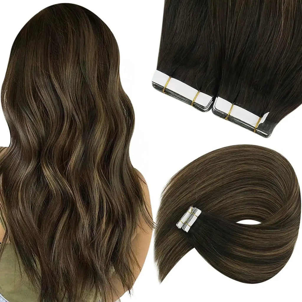 Balayage Straight Tape-Ins