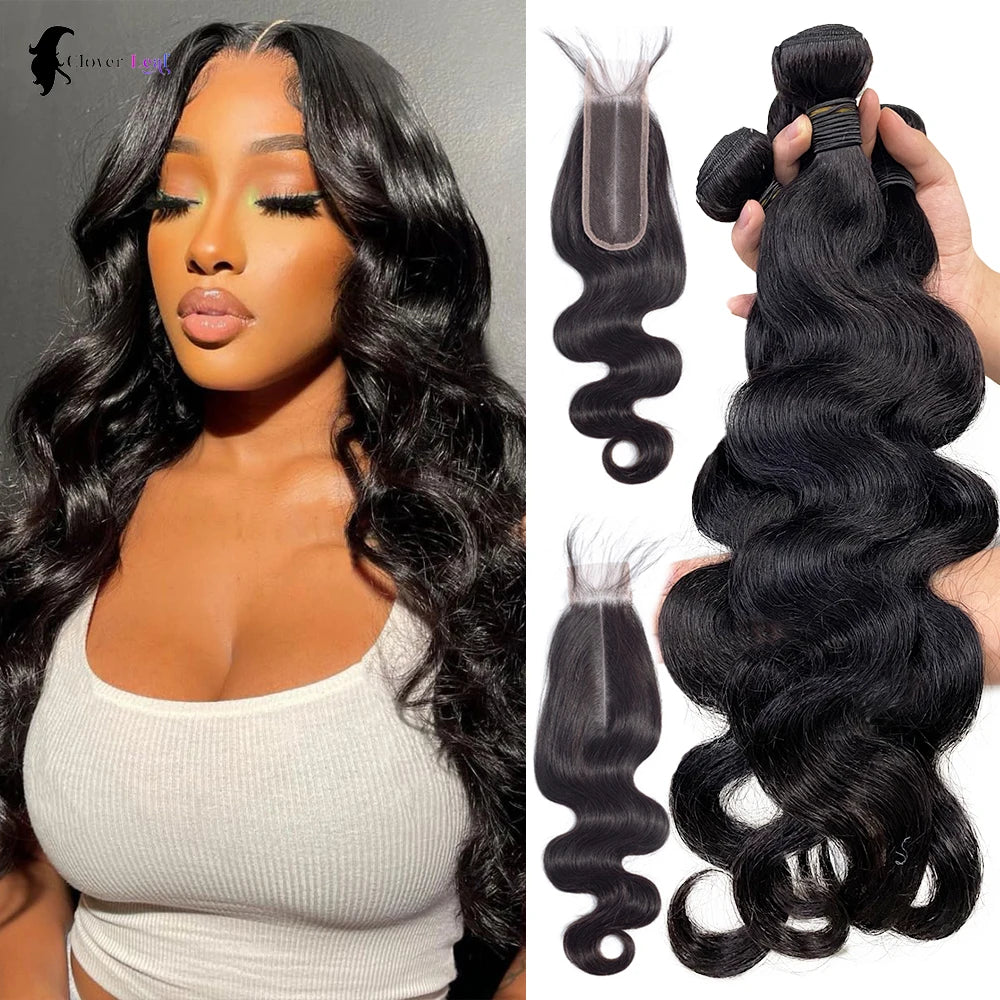 Body Wave Bundle Set with Closure