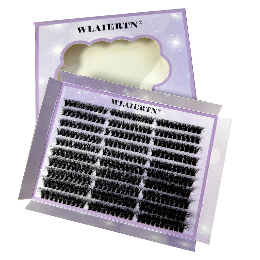 Fluffy Lash Clusters — 5D Volume