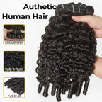 Curly Bundle Set — 100% Human Hair