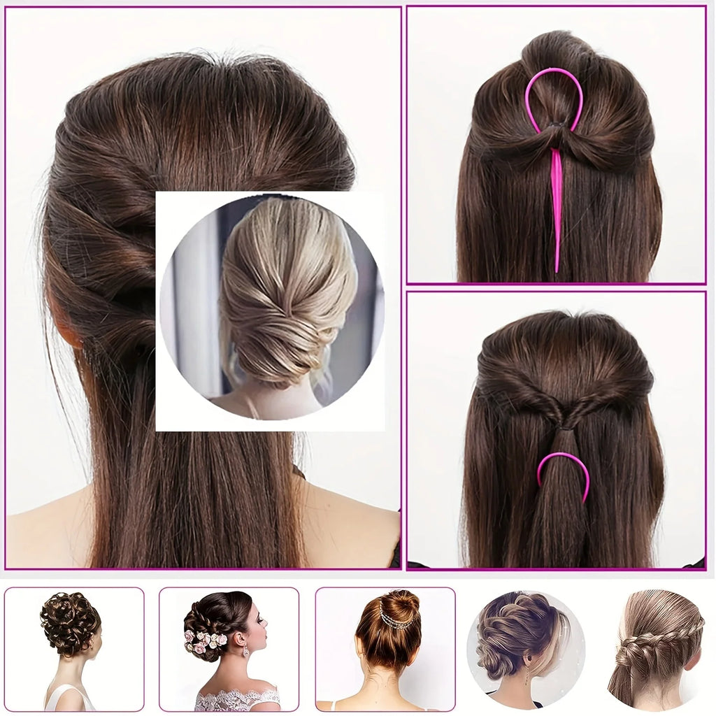 Braiding & Ponytail Tool Set — 4 Piece