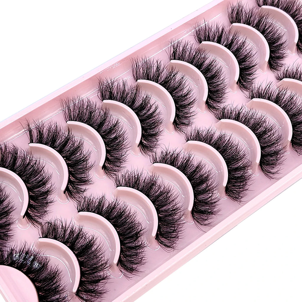 Faux Mink Lashes — 10 Pairs