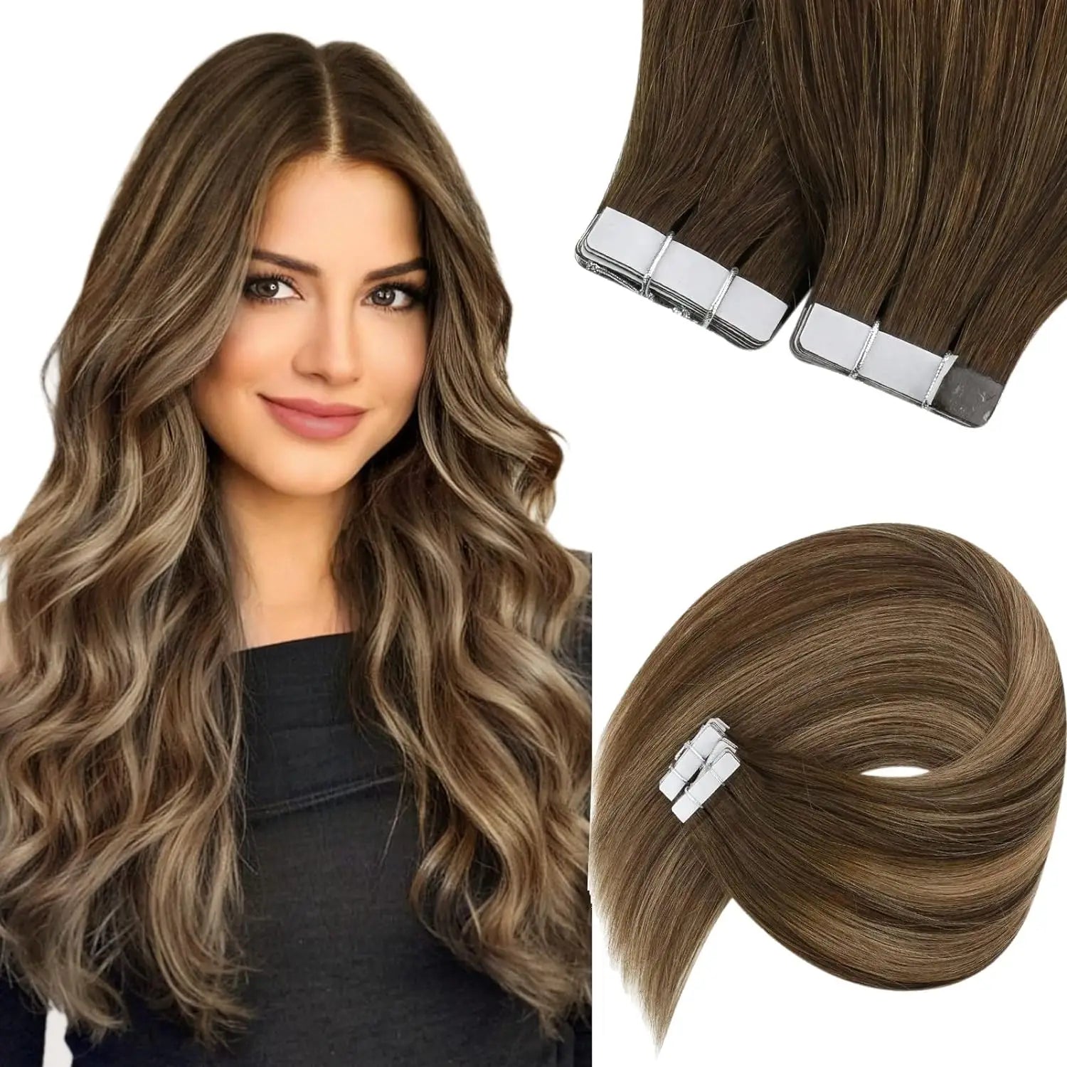 Balayage Straight Tape-Ins