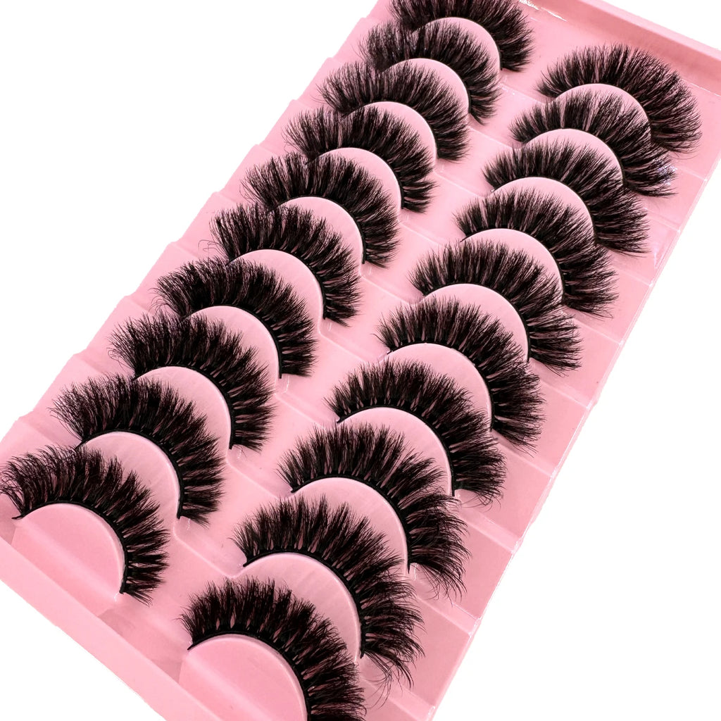 Faux Mink Lashes — 10 Pairs