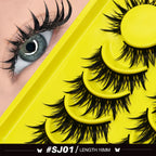 Manga Cat Eye Lashes — Wispy Spike
