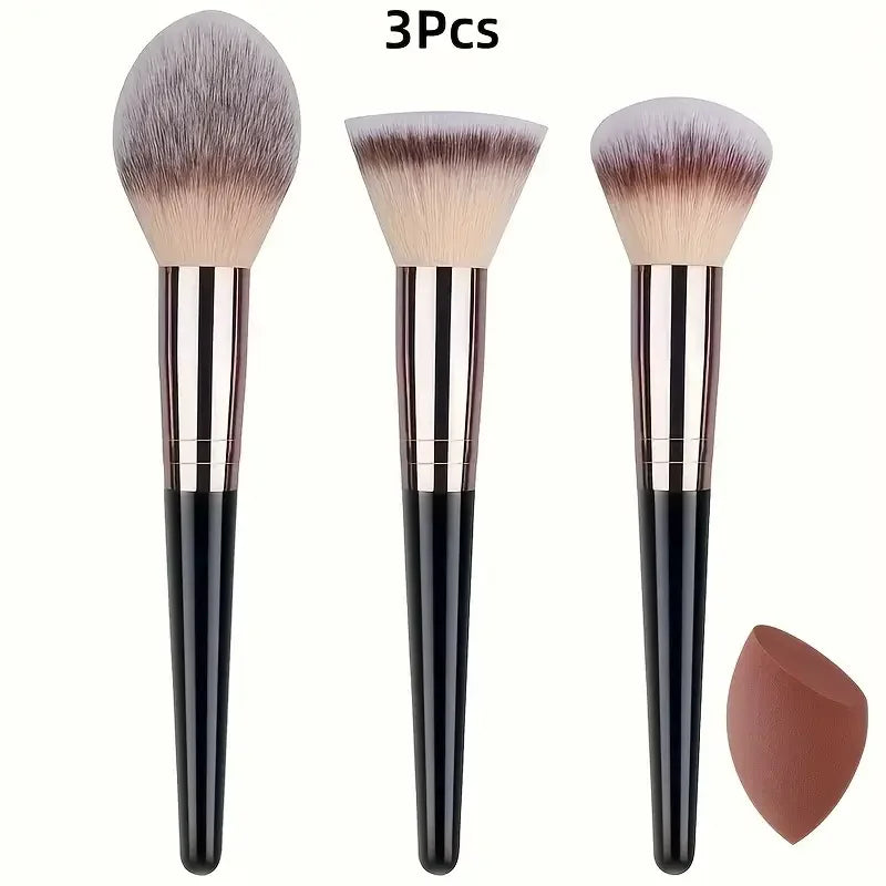 Makeup Brush Set — 3 to 20 Piece