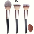 Makeup Brush Set — 3 to 20 Piece