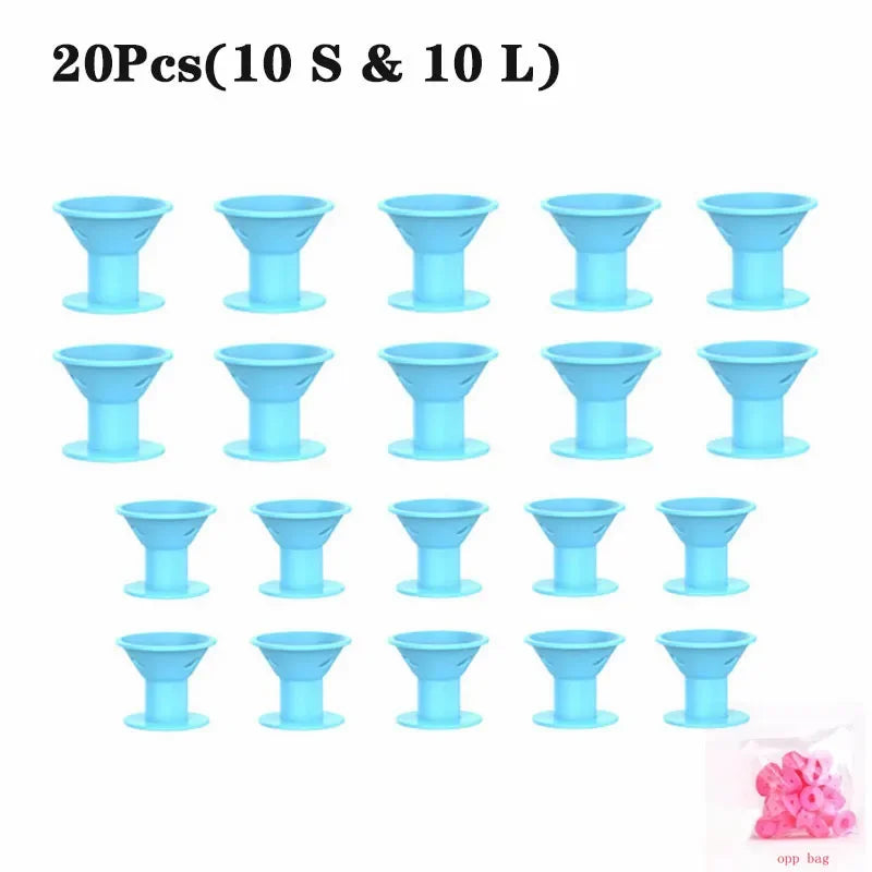 Silicone Heatless Hair Rollers