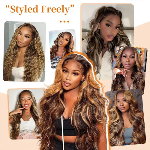 4/27 Highlight Ombre Body Wave Bundles