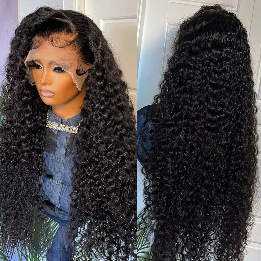 Deep Wave Lace Front Wig — 250% Density
