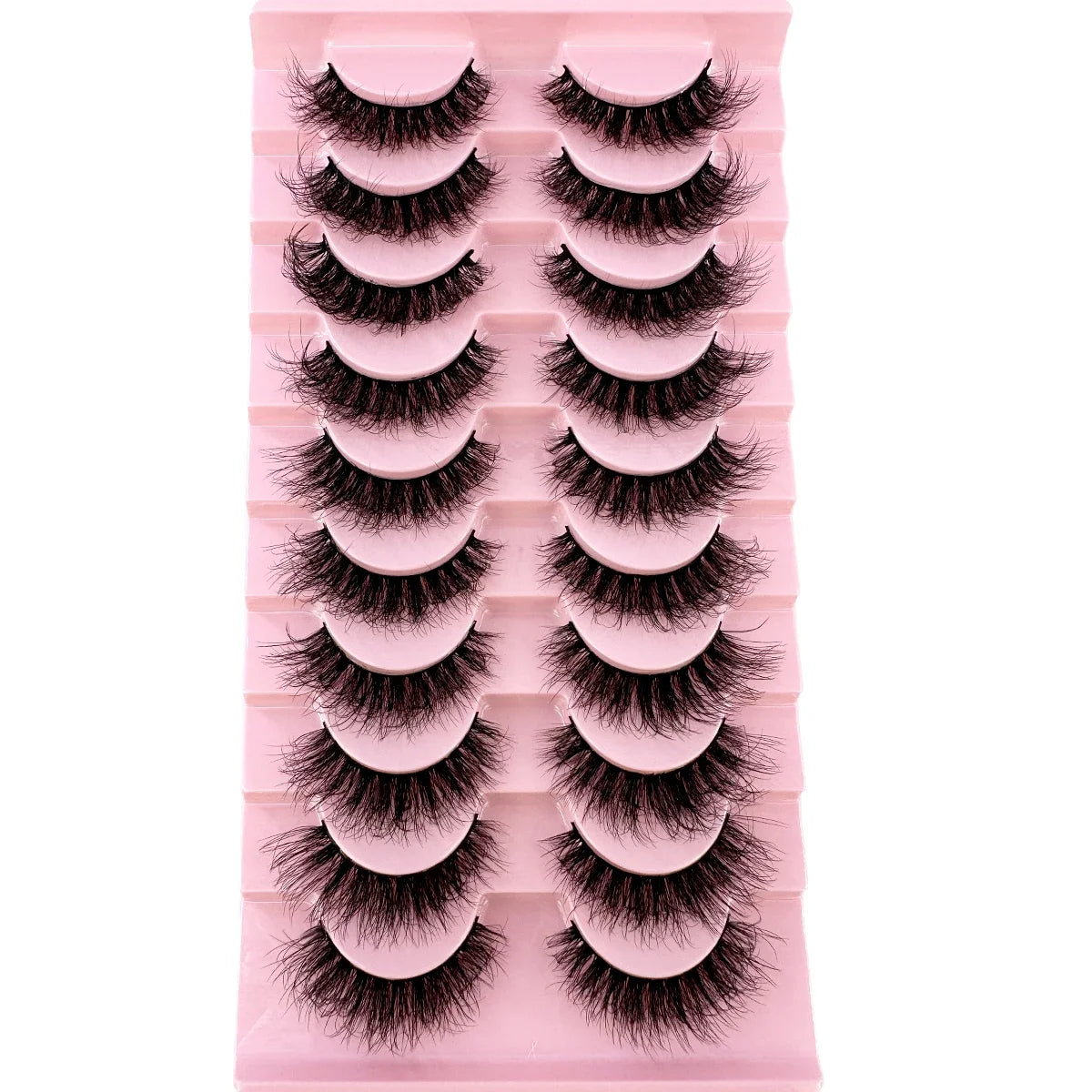 8D Mink Lashes — 10 Pairs